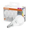 3PAK Żarówka LED E14 P45 5W = 40W 470lm 4000K Neutralna 300 OSRAM Base