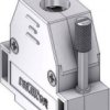 Deltron Connectors CTLM15M3 Obudowa złącza D-SUB, tworzywo sztuczne, metalizowane, 180 °, 1 szt.