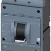 Wyłącznik automatyczny w obudowie formowanej SENTRON, Typ I, Typ L, 3-biegunowy, 1 kA, 690 V ac 70 kA, 750 V dc, Siemens