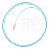 Pigtail światłowodowy MM LC/UPC OM3 bezhalogenowy LSOH aqua 2m NEKU