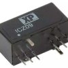 Przetwornica DC-DC, 9W, Uwe 36→ 75 V DC, Uwy 24V dc, Iwy 375mA, XP Power