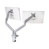 Kensington K55471EU 2x Monitor desk mount Silver Rotatable Tiltable 13"-32"