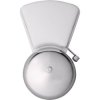 Heidemann 70027 Bell 8V 82dBa Wall-Mount White Chrome Sound Bowl