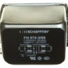 Filtr EMI 3A 1-fazowy 470kΩ 250 V AC DC → 400Hz 1,8 mH, 12,2 mH Schaffner Montaż w obudowie