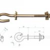 EPSH M16x210 - śruba hakowa M16, L=210mm