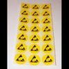 ESD labels 25mm round 500 pack