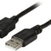 USB 2.0 extension cable, USB plug type A to USB socket type A, 1 m, black, K5248SW.1V2