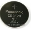CR 1620 3V Panasonic 8258 Lithium Coin Bx1