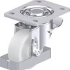 Blickle 895714 LH-SPO 100G-3-ST-FS Rolka obrotowa z blachy stalowej Średnica koła: 100 mm Maksymalne obciążenie: 500 kg