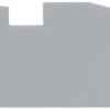 End/Intermediate plate for terminal block, 2016-1391