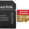 Karta pamięci SanDisk microSD (microSDHC) 32GB Extreme GoPro 667x 100MB/s UHS-I U3 V30 A1