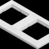 ADZ00103 Cover frame, 2-gang, RAL 9010