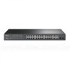 TP-Link TL-SL2428P, Switch inteligentny, 24x 10/100 RJ-45, 2x 10/100/1000 RJ-45, 2x SFP, PoE+, 19