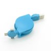 Kabel USB 3w1 USB A - microUSB/USB Typ C/Lightning