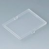 Front plate, PC, (W x H) 32 x 42 mm, transparent, B6801200