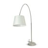 VT-7451 60W Lampa podłogowa na wysięgniku podstawa: Marmur kość słoniowa trzonek: 1xE27 8565 V-TAC