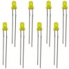 Dioda LED 3mm żólta 10szt