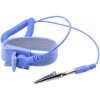 Quadrios 1903EC035 ESD wrist strap blue 10 mm stud socket for grounding