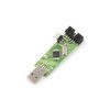 Programator AVR zgodny USBasp ISP + taśma IDC - zielony