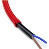 Przewód przyłączeniowy BKL Electronic 071104/5, 3 x 1 mm², 5 m, czerwony