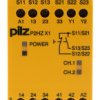 Przekaźnik bezpieczeństwa, SIL: 4, P2HZ X1, styki bezp.: 3, Uz: 24 V dc, Pilz