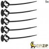 5x ZipiZip uniwersalny kołek mocujący spinka samochodowa Zipi zip