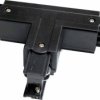 Łącznik szynoprzewodu IP20 3-fazowy czarny TRACK T CONNECTOR T-L2 4W BLACK GXTR036
