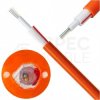 Kabel światłowodowy DAC 4 włókna SM 9/125 G.657.A1 zewnętrzny ziemny pomarańczowy FIXNET