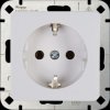 914813003 HK02 earthed contact outlet, Arctic white