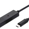 Przedłużacz VALUE USB 2.0, aktywny, z repeaterem, AC, czarny, 20 m