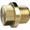 Locking screw, L 40 mm, 25 bar, brass, for compressed air/pneumatics, 136103