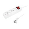 Przedłużacz elektryczny 1,5m/3gn z.u.+wył / 98-731