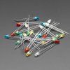 Adafruit Diffused 3mm LED Pack - 5 LEDs each in 5 Colors - 25 Pack