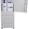 Rozdzielnica elektryczna budowlana na fundamencie (2x2P+Z, 1x16A/5P, 1x32A/5P) RB40x60-K40-00112W-FL-KANLUX
