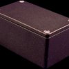 Aluminum die cast enclosure, (L x W x H) 115 x 66 x 55 mm, black (RAL 9005), IP66, 1550Z111BK