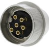 Wtyk Din Lumberg 6-pinowe, seria SFV Montaż na panelu Prosty M16 250V ac 6 DIN EN 60529 5A IP40 Gwintowany Męski
