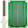 ELECTRONICS-SALON Solderable Breadboard Proto Board PCB DIY Kit for Raspberry Pi 2/3 Model A B A+ B+ ZERO