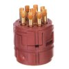 Wkład 8+1 stykowy do złączy M23 żeński lutowany EPIC M23 E-Part 73002746