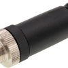 VK00302H Złącze kablowe, proste, do samodzielnego montażu, połączenie śrubowe, Ø4-8mm, 2A, 30V, -30-80C, wtyk M12 8-pin, IP67