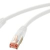 kabel LAN, RJ45 Renkforce RF-5771886, 1 szt., RJ45, CAT 6, S/FTP, 1.50 m, szary komputerowy