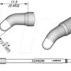 C245929E Lötspitze C245, Rundform, C245929E/Ø 4,0 mm, gebogen