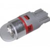 Żarówka LED W5W T10 10mm czerwona 12V 194 1UHP-R