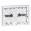 MOSAIC Puszka natynkowa 2x6 lub 2x8 lub 2x3x2 modułów o głębokości 46 mm 080276 LEGRAND
