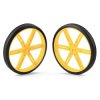 Pololu Wheel 90X10mm Pair - Yellow