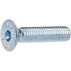 R-TECH 337403 M8 X 35 Hex Socket Countersunk Screws Steel BZP - Pack Of 50