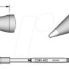C245403 Lötspitze C245, Rundform, C245403/Ø 1,0 mm, gerade, High Thermal