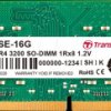 JM3200HSE-16G 16 GB SO DDR4 3200 CL22 Transcend JetRam
