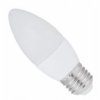 Żarówka LED świecowa, mleczna E27,6W, C37