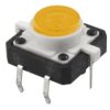 RES1212LY-4P7; Mikroprzycisk Tact Switch 12x12mm, podświetlenie LED żółte