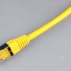 Patchcord miedziany FTP kat.5e dł.15m żółty